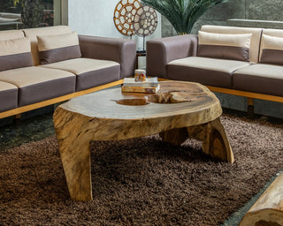 Live edge coffee table