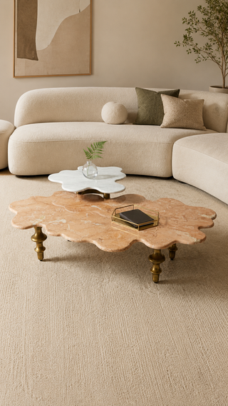 Premium marble center table